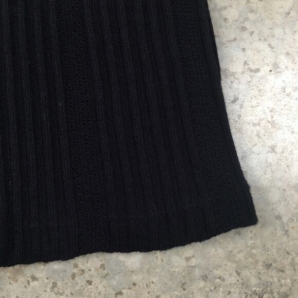 Anthropologie Robin Ribbed Black Racerback Tank Top Womens Small Sleeveless - Picture 7 of 16